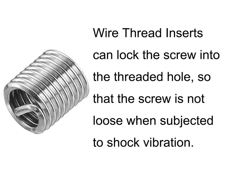NACX M4 x 0.7mm x 2D Helicoil Type Screw, 304 Stainless Steel Wire Thread Inserts, Helical Coiled Wire Threaded Sleeve, 170Pcs - Image 3